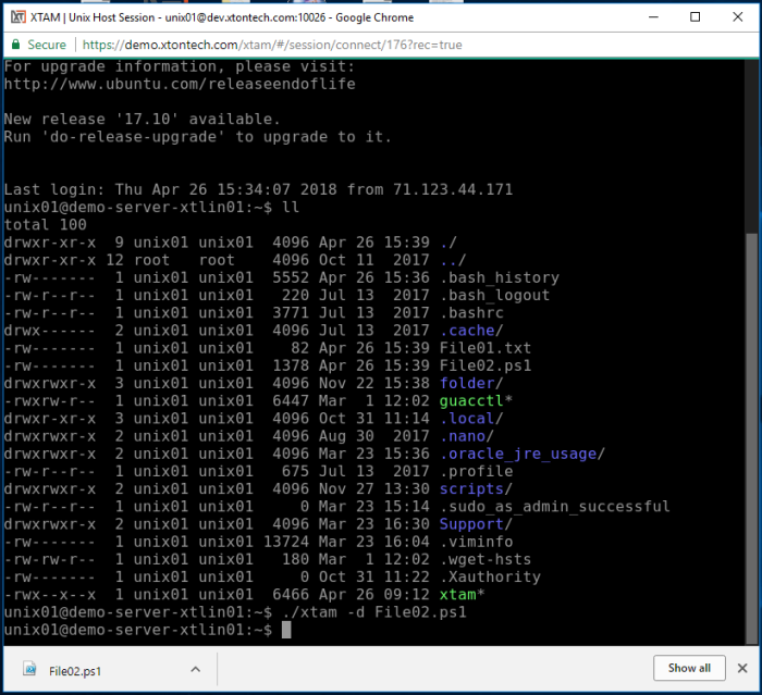 FAQ-Session-Copy-Drag-Drop-Unix-FileDownload