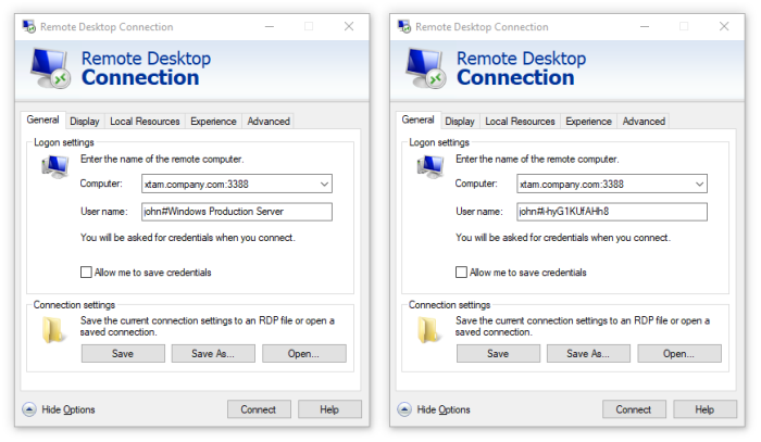 Secure Remote Sessions (Connect)